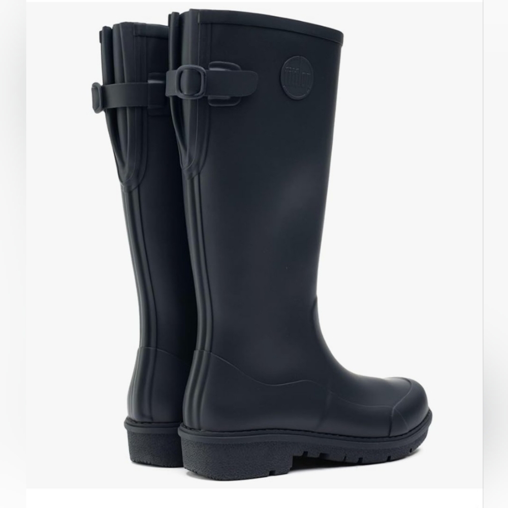 Fitflop Women's Tall Black Rain Boots